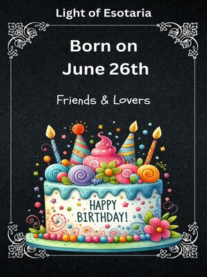 cover image of Born on June 26th